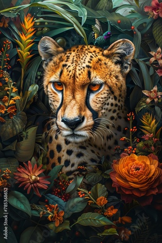 Imagine a blend of a cheetahs speed  a monkeys dexterity  and a hummingbirds vibrancy  leaping through a jungle