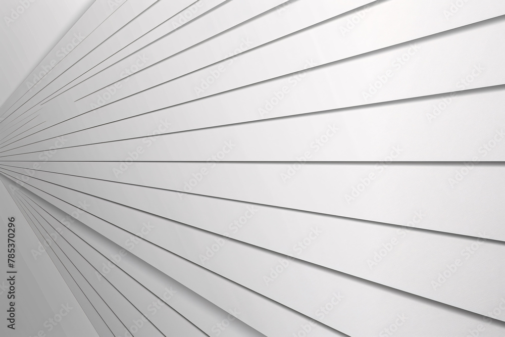 Obraz premium converging lines pattern with a white gradient background