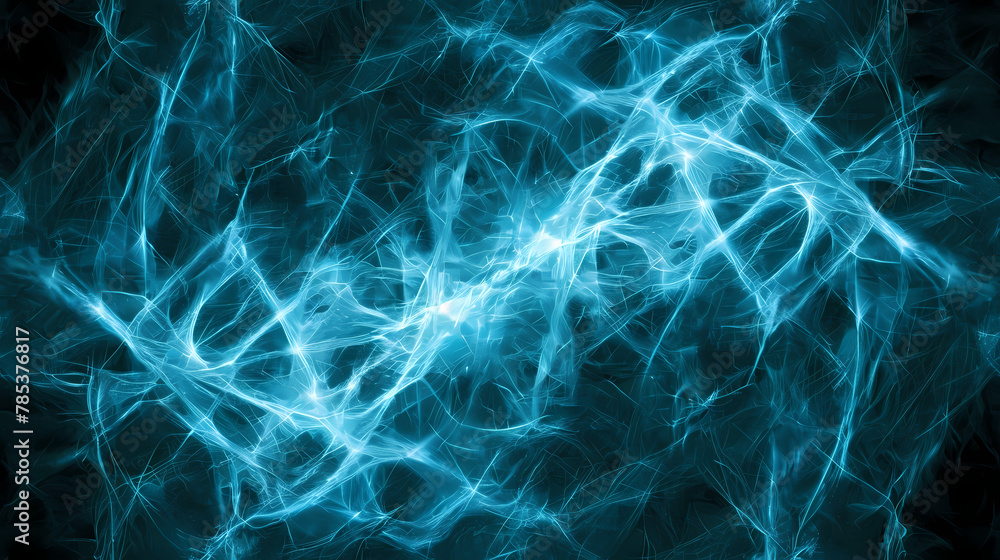 Abstract Blue Neural Network Pattern Background Abstract Blue Neural Network Pattern Background