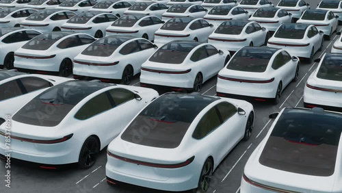 Electric Car Parking Lot