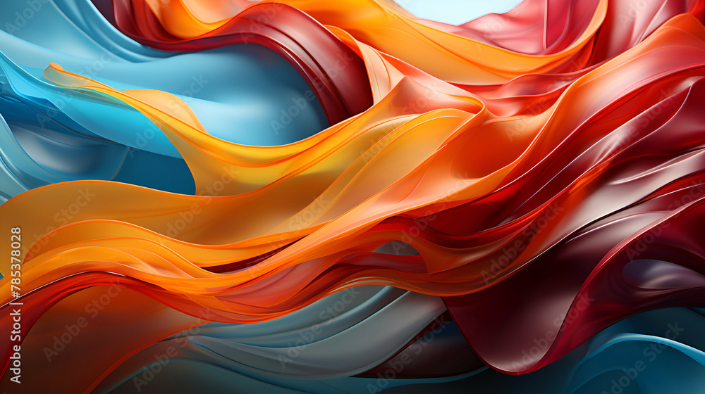 Abstract wavy background. 3d rendering. 3d illustration. Abstract wavy background. 3d rendering. 3d illustration.