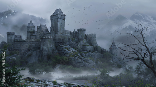 Fantasy Mythic Castle