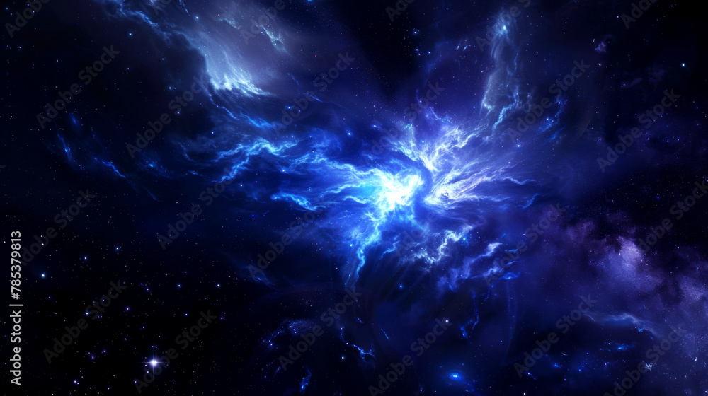 Fototapeta premium background field stars in deep space and galaxies
