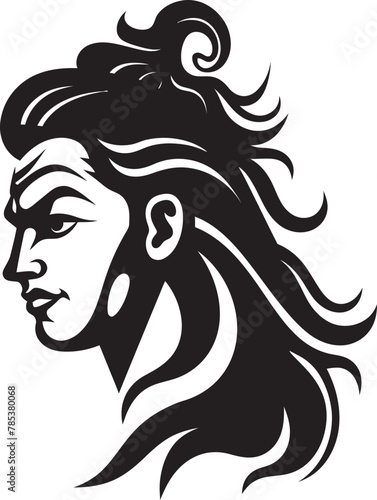 Shiva, The Ultimate Yogi Vector Design
