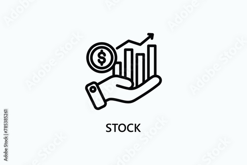 Stock vector, icon or logo sign symbol illustration