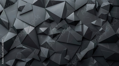 Large-scale photograph of folded paper with an abstract background and a three-dimensional appearance with copy space, Generative AI.