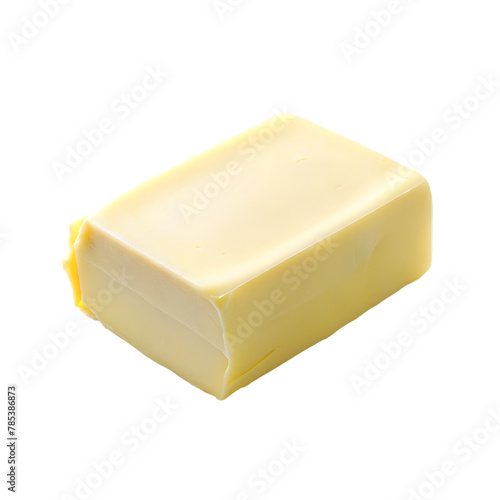 Margarine isolated on transparent background