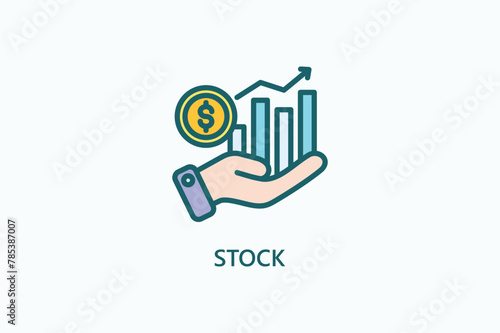 Stock vector, icon or logo sign symbol illustration