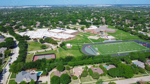 Photography Upscale suburban neighborhood near school district, community tennis courts, foo