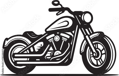 Motorcycle Vector Sketch Set Capturing the Thrill of Two Wheeled Freedom