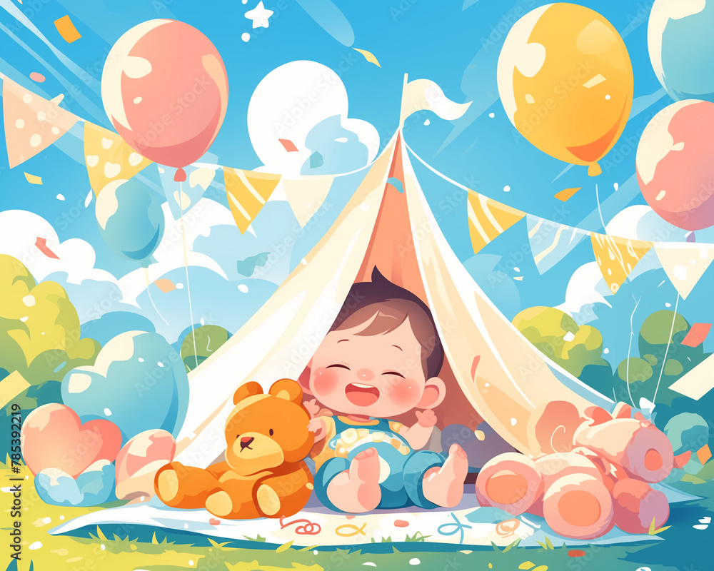 Children's Day, Balloons, Children, Events, Festivals, Cute, Characters, Children's Day, Balloons, Children, Events, Festivals, Cute, Characters,