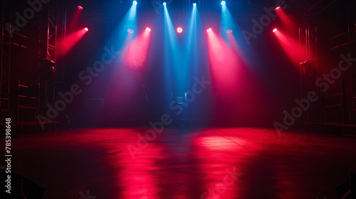 Lights on Stage