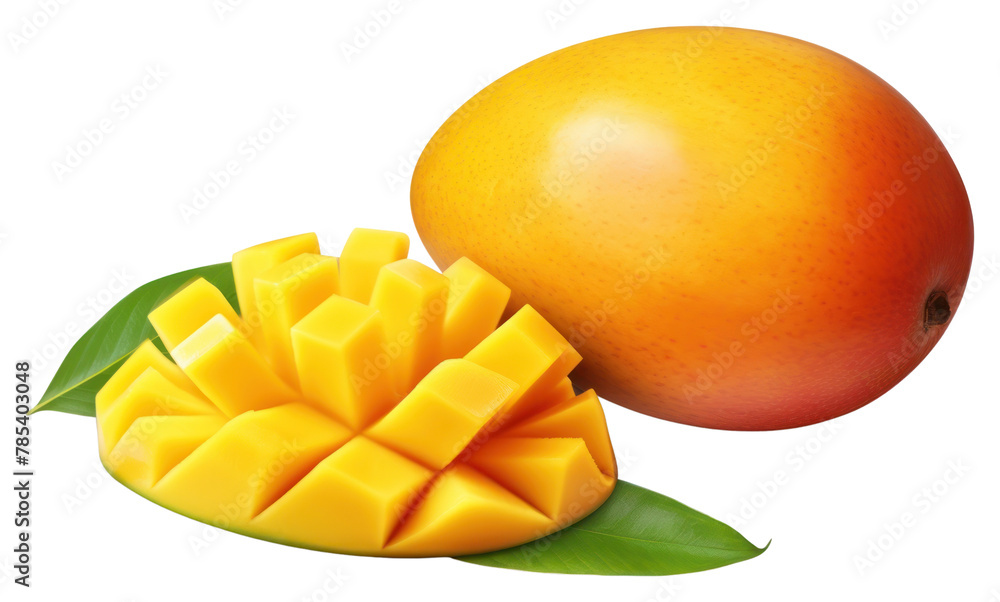 PNG Tropical mango fruit slice juicy PNG Tropical mango fruit slice juicy