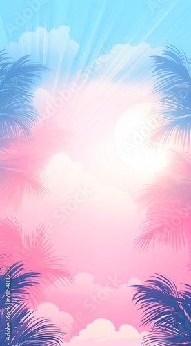 Abstract background in pastel colors.