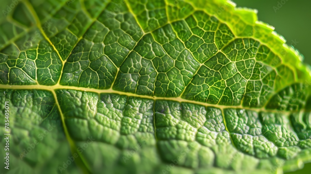 Textures and Patterns: A photo macro close-up of the texture of a leaf Textures and Patterns: A photo macro close-up of the texture of a leaf
