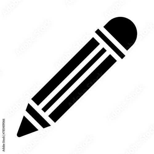 pencil glyph icon