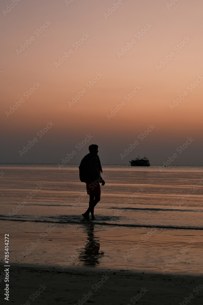 Beach sunset.
Koh Tao, Thailand. Beach sunset.
Koh Tao, Thailand.