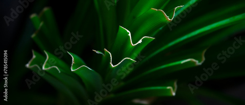 Abstract background of cutting leaves
