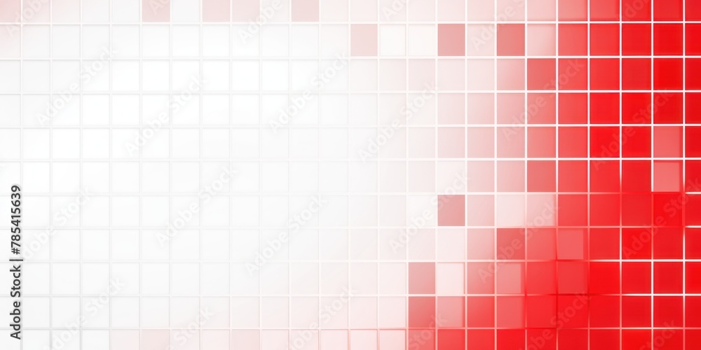Redprint background vector illustration with grid in the style of white color, flat design, high resolution photography, stock photo for graphic and web banner