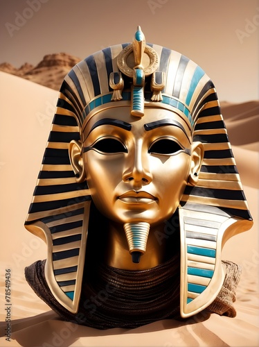 mask of King Egypt tot anh amon photo