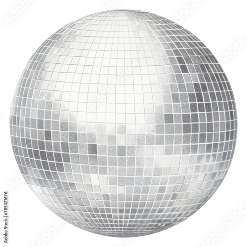PNG Disco ball sphere white background pattern