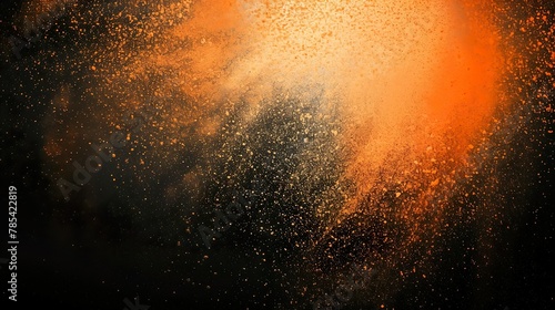 Radiant Grungy Abstract Background with Empty Space