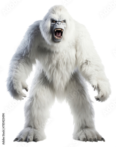 PNG Yeti angry mammal monkey animal