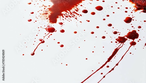 blood splatter isolated