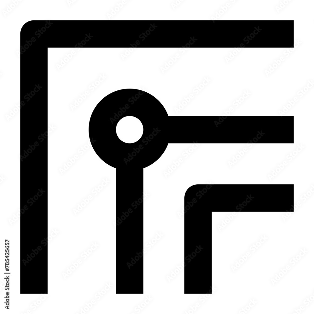 stroke edge line icon stroke edge line icon