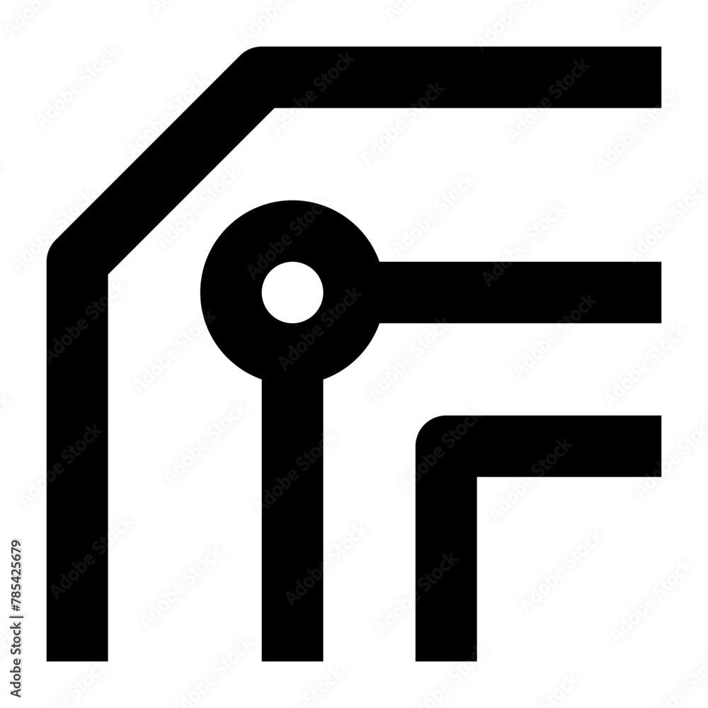 stroke edge bevel join line icon stroke edge bevel join line icon
