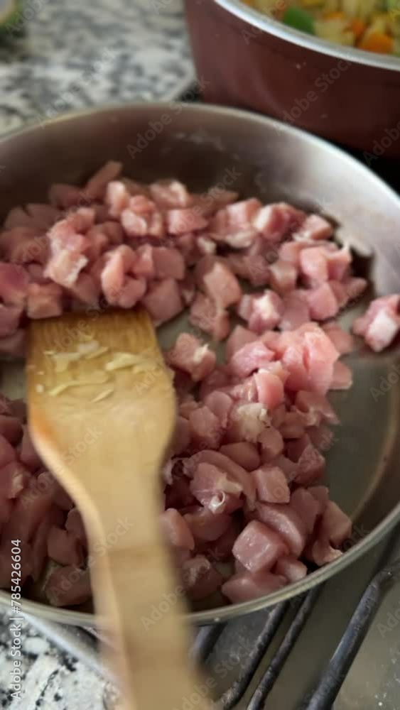 cooking meat with vegetables cooking meat with vegetables