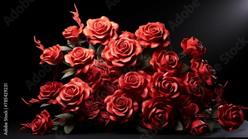 bouquet of roses  high definition hd  photographic creative image