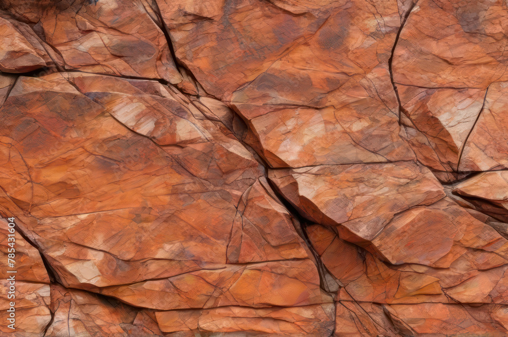 Fototapeta premium orange and brown rock textured stone 