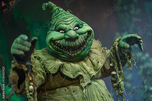 The Spine-Tingling Oogie Boogie Full Body Costume for the Ultimate Halloween Experience