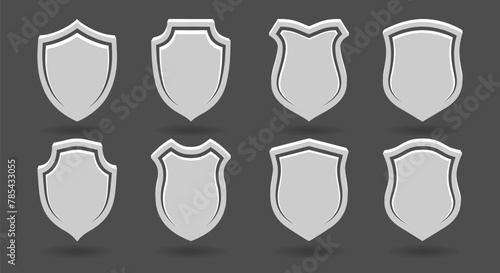Metal protection shield shapes