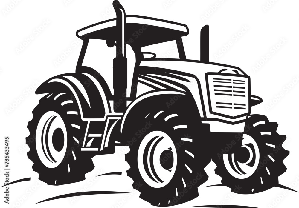 Crafting Digital Harvest Traktor Vector Saga