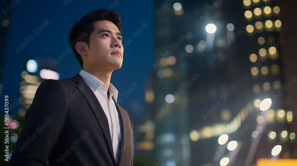 Fototapeta premium american professional businessman
