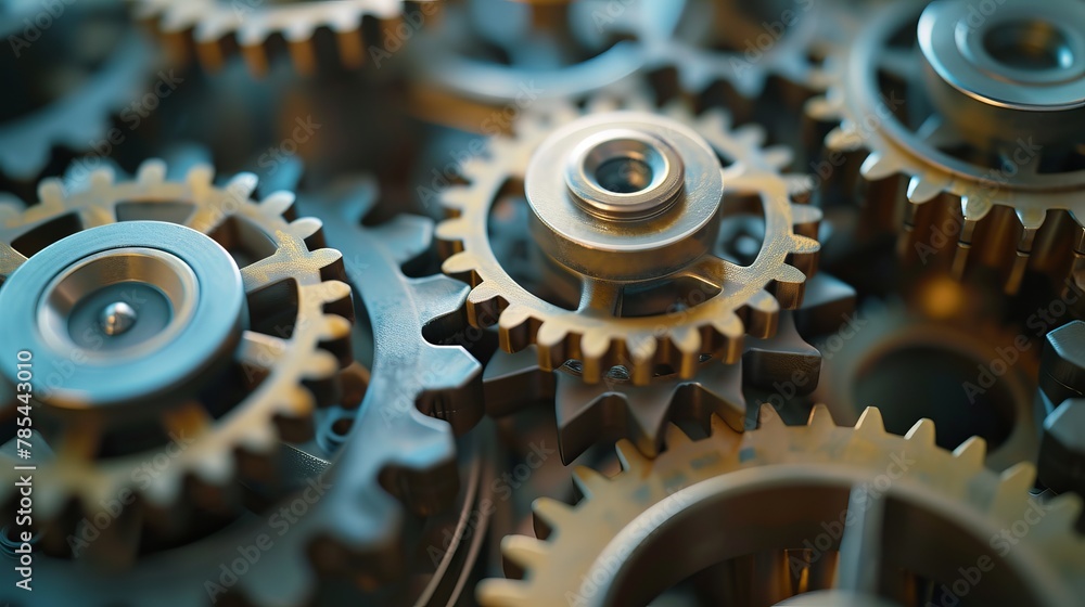 Interconnected Gears in Motion Interconnected Gears in Motion
