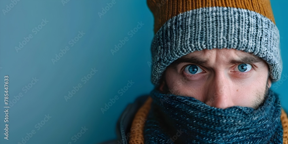 Worried Burglar Character Ponders Challenges with Cautious Gaze and Protective Cover Worried Burglar Character Ponders Challenges with Cautious Gaze and Protective Cover