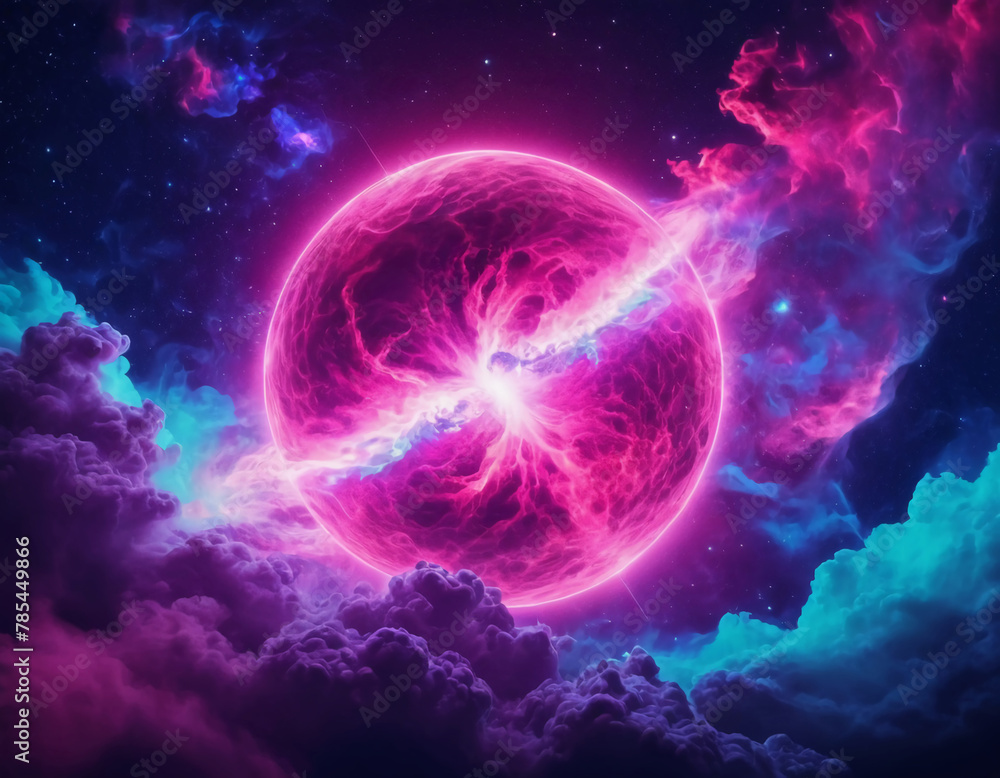 colorful space and galaxy wallpaper art colorful space and galaxy wallpaper art