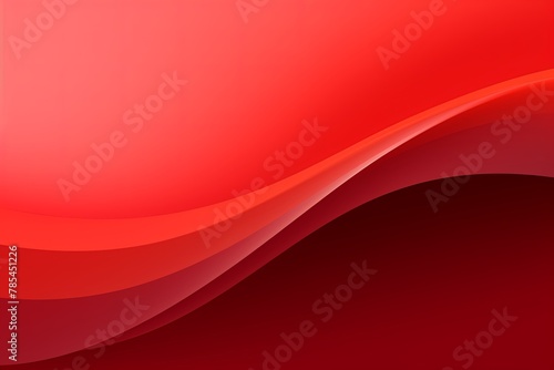 Red vector background, thin lines, simple shapes, minimalistic style, lines in the shape of U with sharp corners, horizontal line pattern