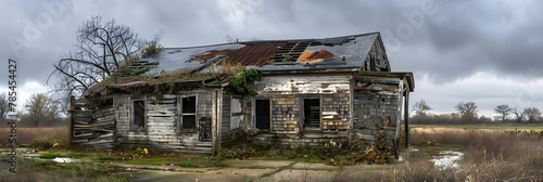 The Overwhelming Neglect and Deterioration: An Abandoned Building in Decay