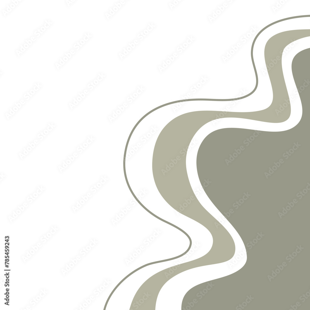 Fototapeta premium abstract wavy background. abstract green aesthetic background. green aesthetic fluid background. green aesthetic wavy background. soft liquid wave. cute wavy shape element.