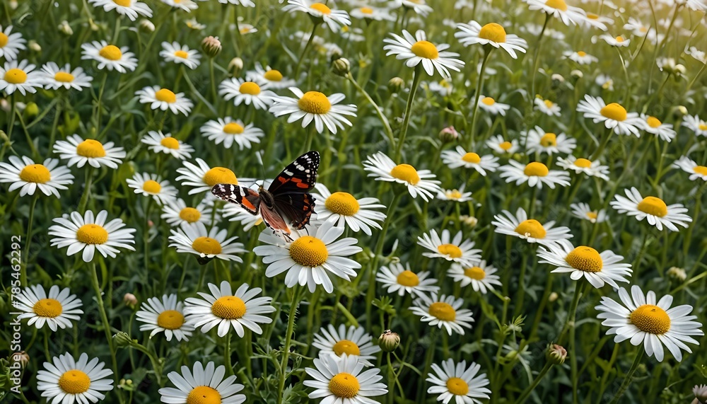 daisies in a field daisies in a field