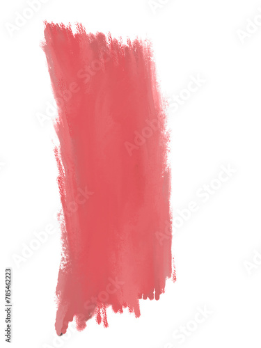 red paint brush