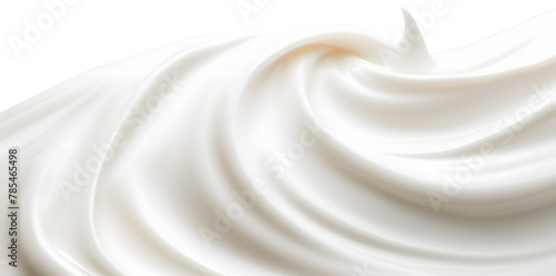 White cream swirl background