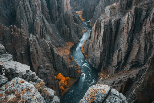 Discover the Beauty of Black Canyon: Exploring the Depths of Gunnison National Park's Majestic Black Canyon and Rock Formations
