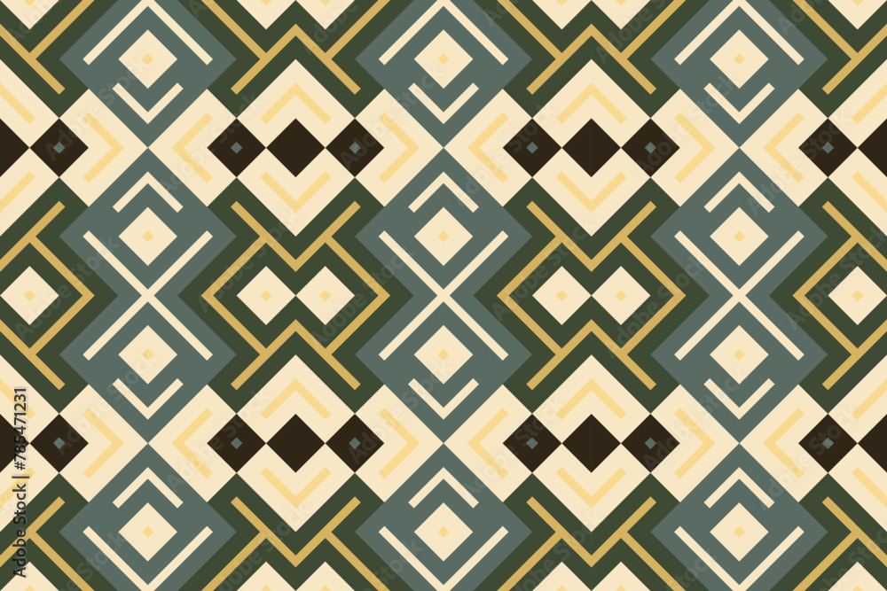 Ikat Paisley Pattern Embroidery Background. Ikat Seamless Geometric Ethnic Oriental Pattern traditional.aztec Style Abstract Vector design for Texture,fabric,clothing,wrapping,sarong. Ikat Paisley Pattern Embroidery Background. Ikat Seamless Geometric Ethnic Oriental Pattern traditional.aztec Style Abstract Vector design for Texture,fabric,clothing,wrapping,sarong.