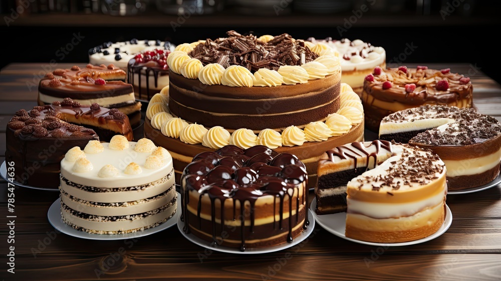 assortment of pieces of cake UHD Wallpaper assortment of pieces of cake UHD Wallpaper