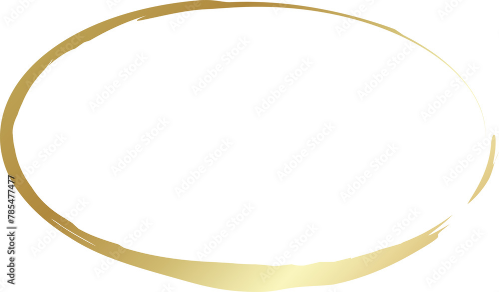 Gold oval grunge frames. Luxury design Gold oval grunge frames. Luxury design